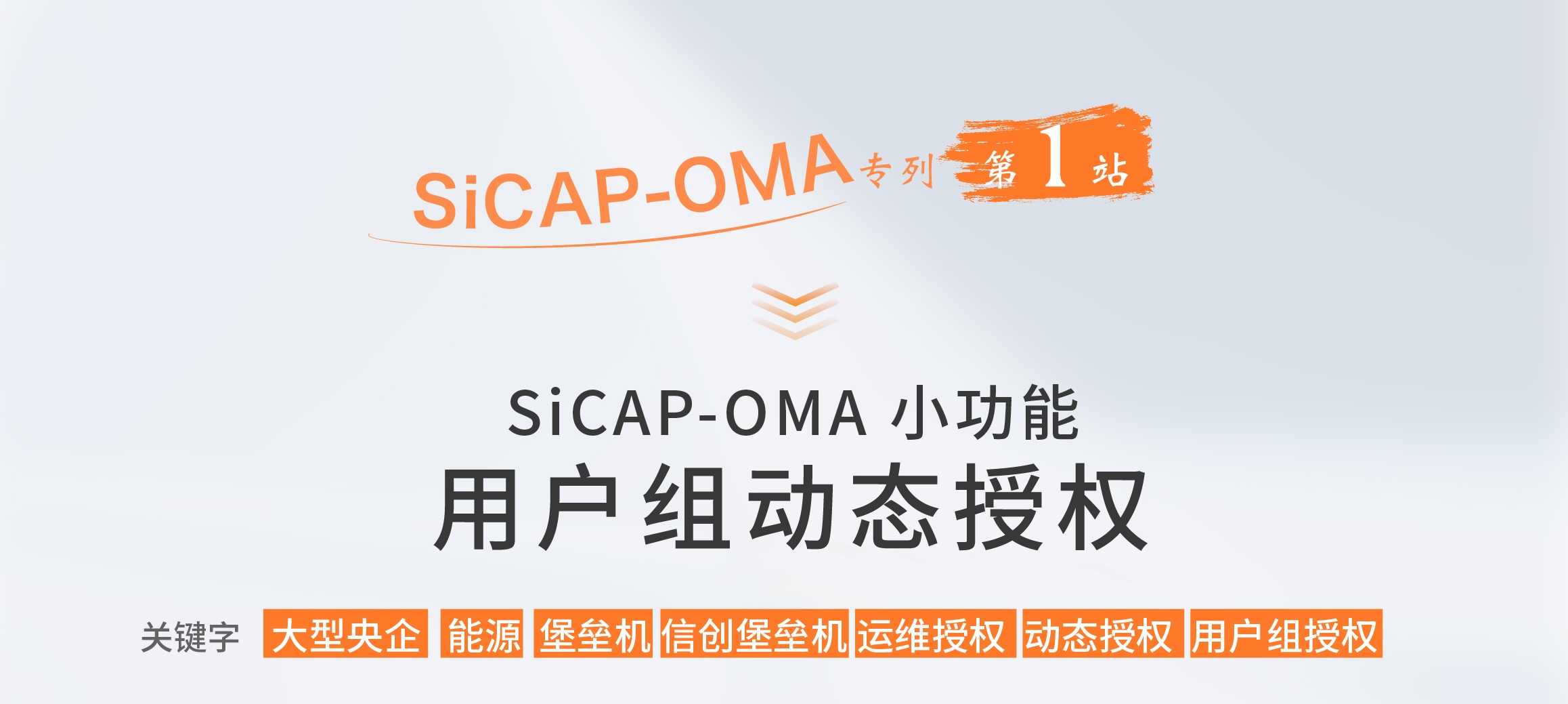 SiCAP-OMA小功能：用戶組動(dòng)態(tài)授權(quán)